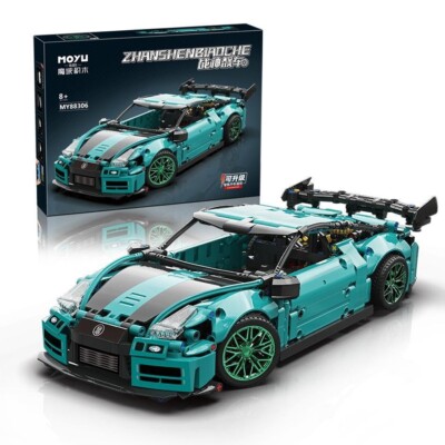 MoYu Supersportwagen in mint/schwarz MOY-MY88306 Maßstab: 1:14
