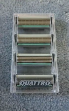 SCHICK QUATTRO MEN'S REFILLS 4 CARTRIDGES