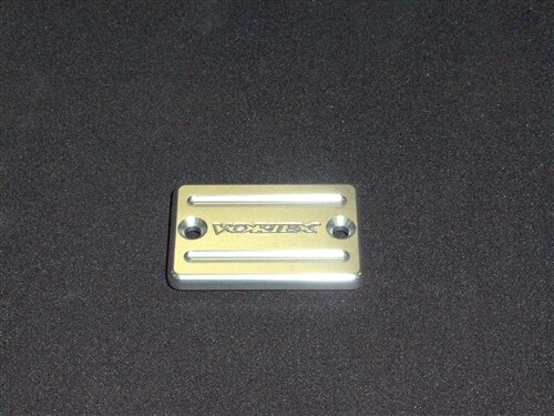 GSXR1000 Hayabusa 1000RR ZX11 Vortex Rear Brake Reservoir Cap Cover Silver - Picture 1 of 1