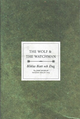 Niklas Natt - The Wolf & The Watchman - 2019 - #39 of 200 - NEW - UK FREEPOST