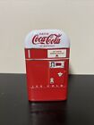 Coca-Cola Vending Machine Tin Bank Lid Red Drink Bottles Coke Ice Cold Vintage