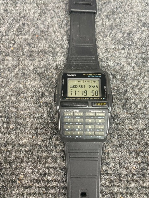 Casio DataBank DBC30-1 Wrist Watch for Men for sale online | eBay