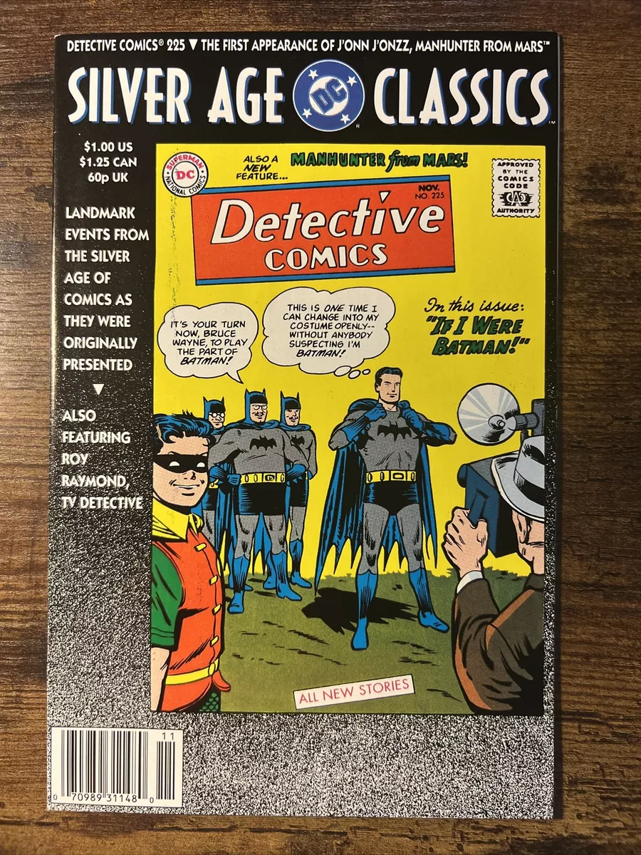 DC Comics Silver Age Classics Detective 225 Reprint 1st Martian Manhunter |  eBay