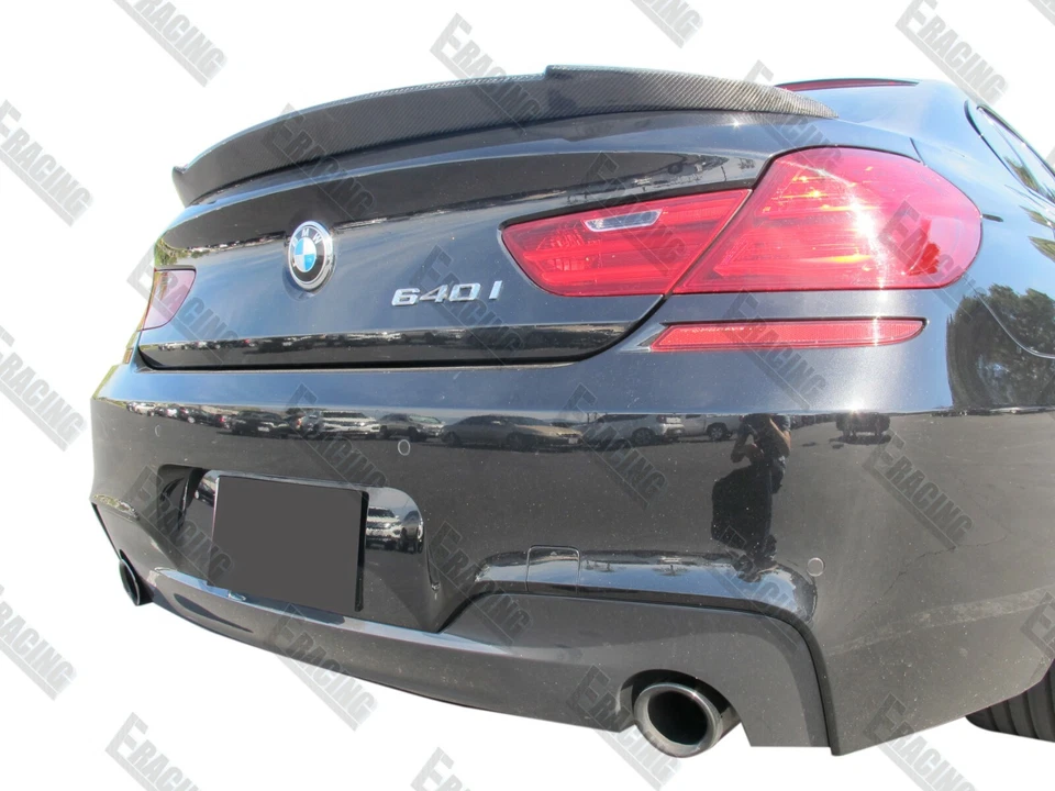 For 2011-2019 BMW F06 6-Series 640i 650i M6 Gran Coupe Carbon fiber spoiler lip - Image 4 of 4