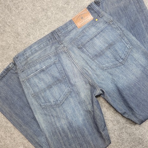 Lucky Brand Jeans Mens 32x30 Blue Authentic Skinny Stretch Casual Denim Preppy - Picture 5 of 14