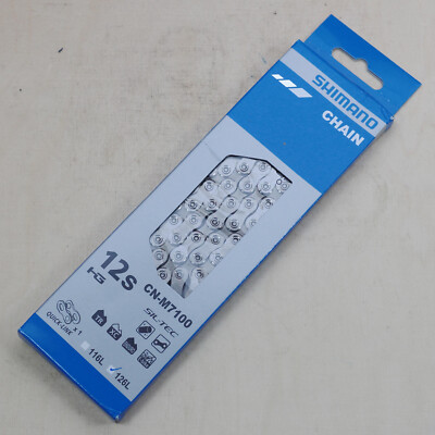 Shimano CN-M7100 E-Bike Kette 126 Glieder 1x12 fach mit Quick Link Kettenschloss