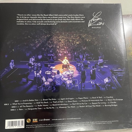 STATUS QUO: Down Down & Dignified 2 LP Vinyl + New & Sealed + Metal = Rock - Picture 4 of 4