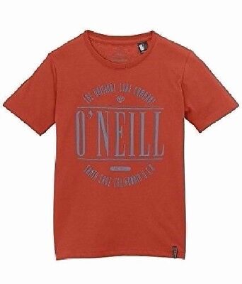 O 'Neill Garçons Easy Company Rouille Rouge S/S Haut à Manches T Tee Shirt Taille 9-16 Ans BNWT O 'Neill Garçons Easy Company Rouille Rouge S/S Haut à Manches T Tee Shirt Taille 9-16 Ans BNWT