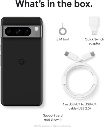 Google Pixel 8 Pro 128GB 5G 12GB Dual Sim Brand New Sealed Unlocked (2023) - Picture 11 of 12