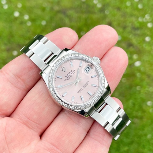 Rolex Datejust 31mm 2023 Full Set UNWORN Diamonds Pink 278240 Diamond - Picture 3 of 12