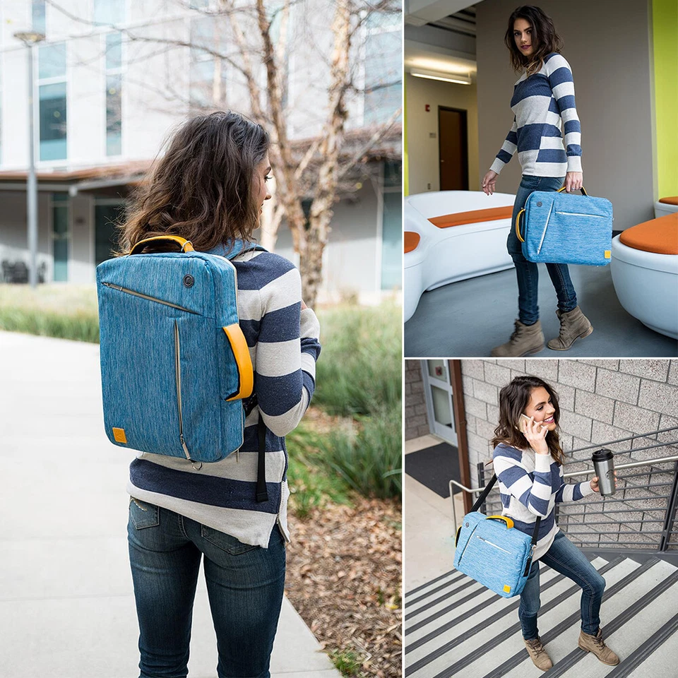 3 In 1 Nylon Laptop Carry Case Travel Backpack For 13" HP Pavilion x360 / ENVY - Image 2 of 4