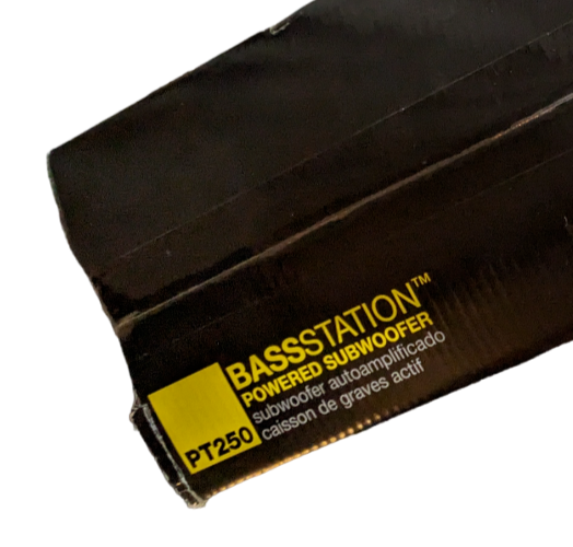 Kicker Bass Station PT250 10" Subwoofer with BuiltIn 100W Amplifier