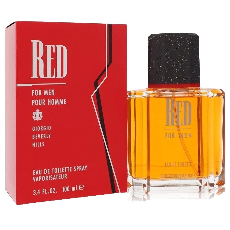 Fragancias Giorgio Beverly Hills Spray Rojo para Hombres