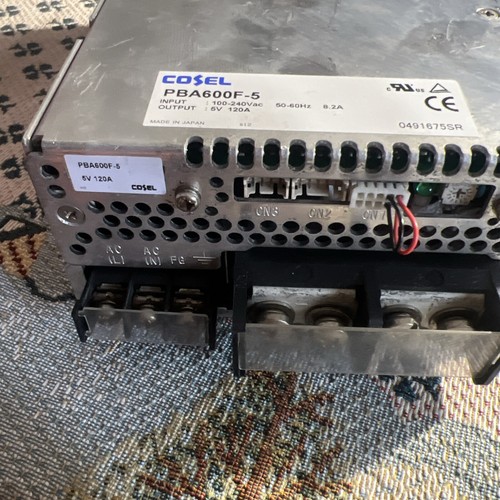 ✅ COSEL PBA600F-5 Switching Power Supply 5V 120A Netzteil - Bild 2 von 10