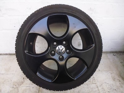 Alufelge Denver 17 Zoll 7,5x17H2 5x112 Schwarz 1K0601025AC Komplettrad