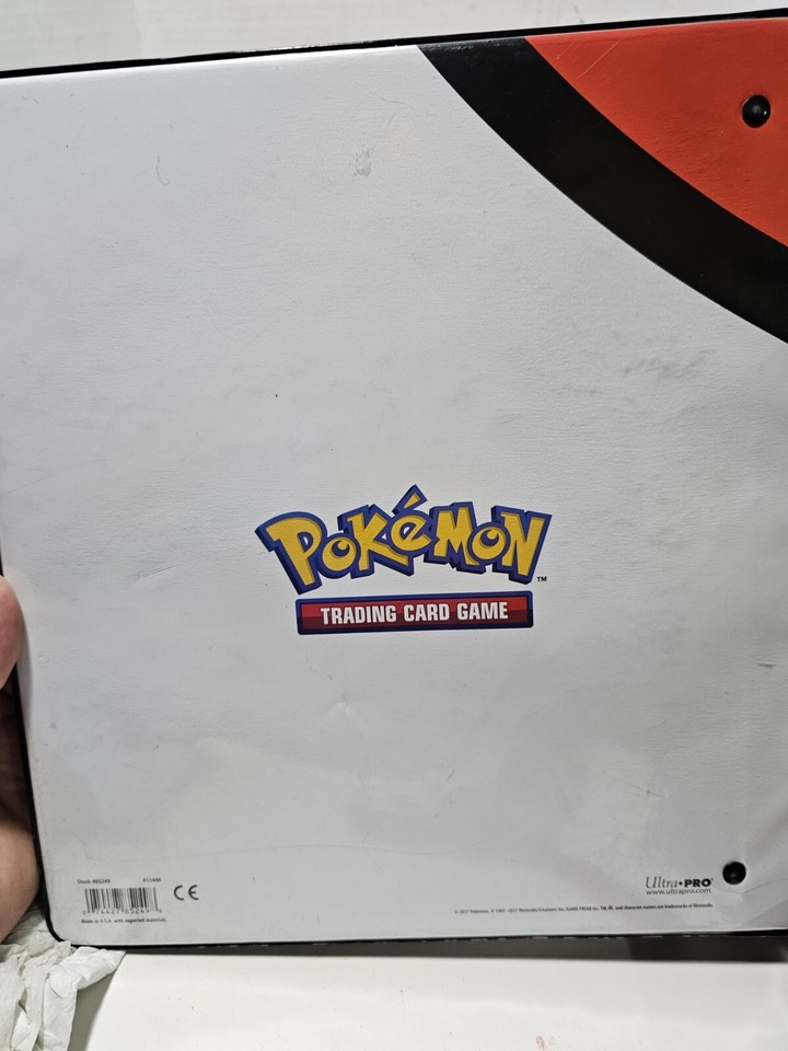 Pokemon Ultra Pro Trading Card Binder Poke Ball Album Portfolio Holder 25 Sheet eBay