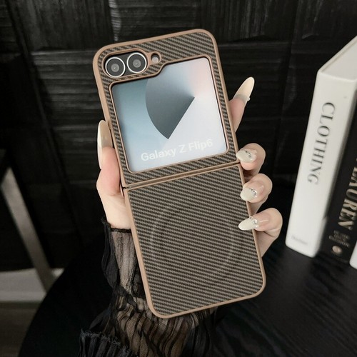 Coque Hybride Magnétique Antichoc Pour Samsung Galaxy Z Flip6 Flip5 Flip4 Flip3 - Zdjęcie 4 z 16