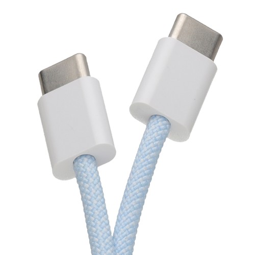 Cable USB-C Trenzado para iPhone 15/Pro/Carga Máxima Plomo/Cargador de Datos 60W 1.5m - Imagen 8 de 17