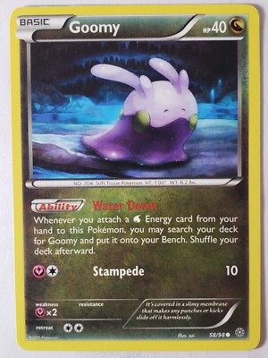 Goomy 58/98 LP - Ancient Origins Pokemon Card - Sui Art