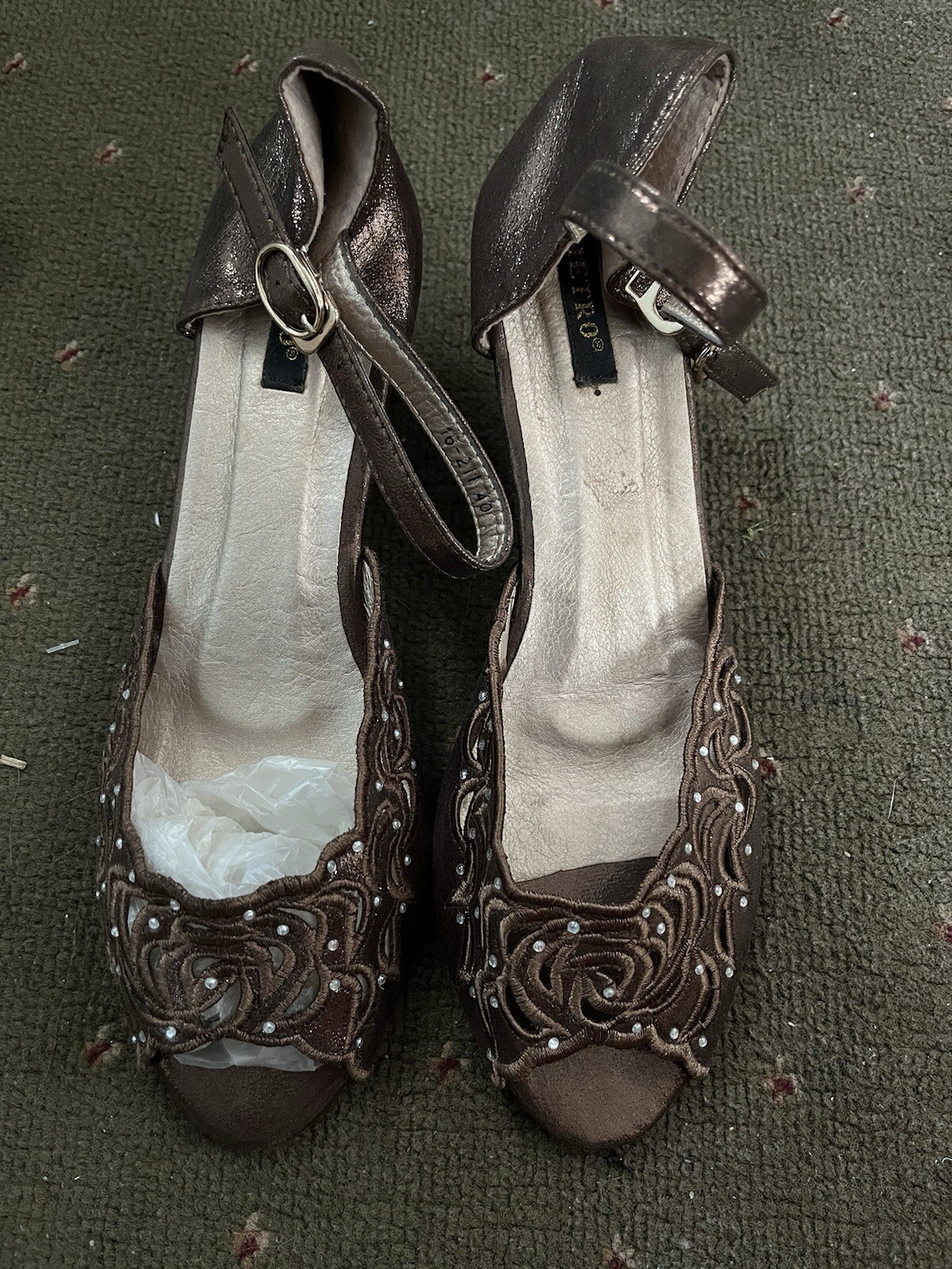 APL sandali donna zeppa taglia 7 usati