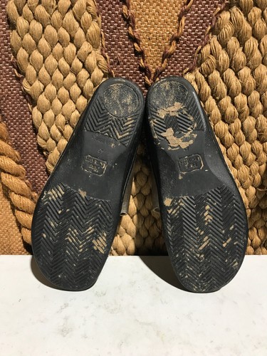 Sandalias FINN Mujer Toboganes Mules Cuero Plateado Ajustables Informales EE. UU. Talla 12 - Imagen 6 de 8
