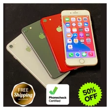 Apple iPhone 8 64GB 256GB Unlocked Verizon ATT Tmobile Red Gold Gray Very Good