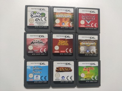 9 Nintendo DS Spiele Konvolut Sims 2 Cars Avatar Anno Madagascar Dragons