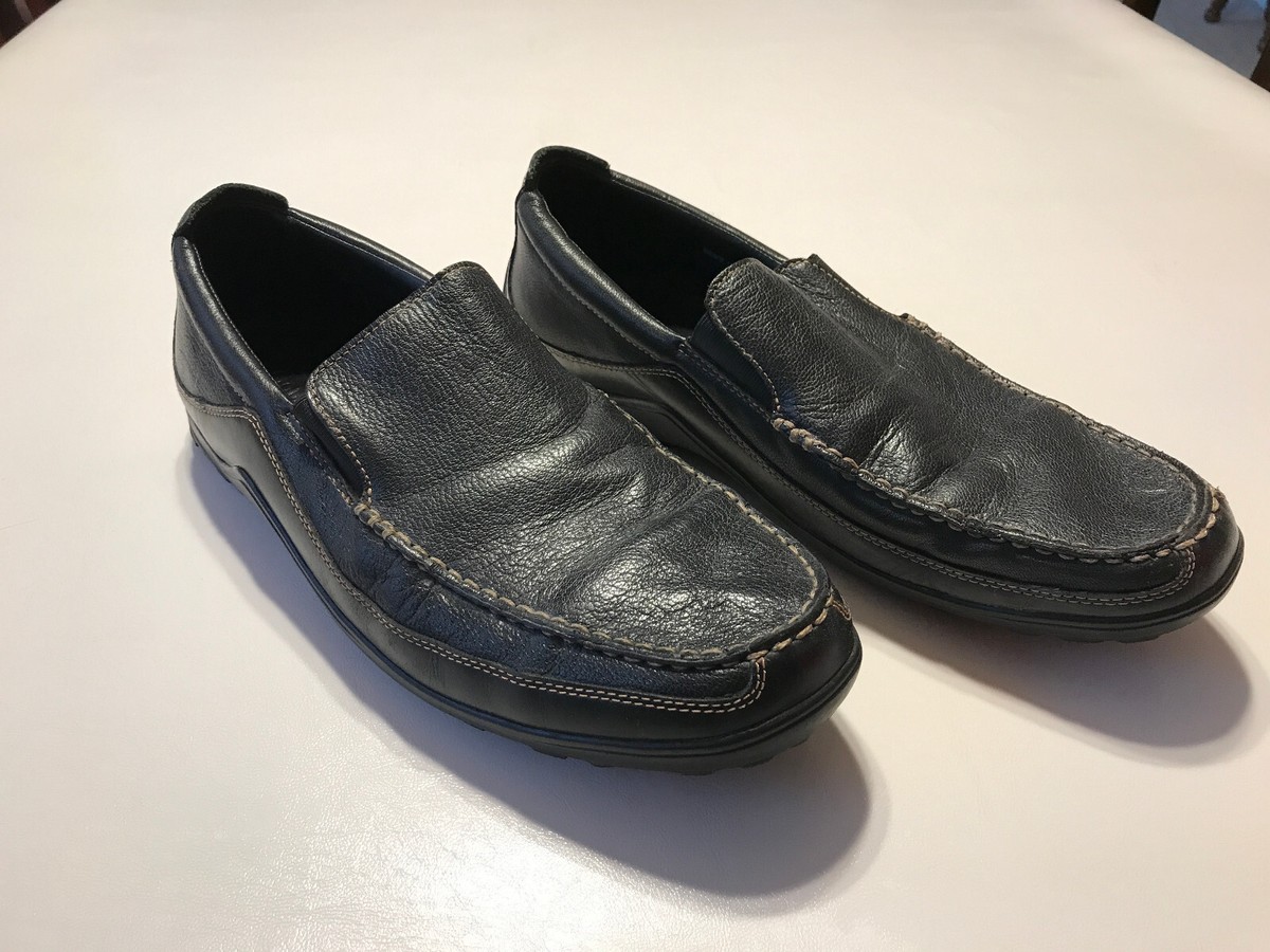 COLE HAAN MENS VENETIAN LOAFERS SZ 13 W WIDE BLACK PEBBLED LEATHER COMFORT SHOES Amazon.com | Cole Haan Men main image 4