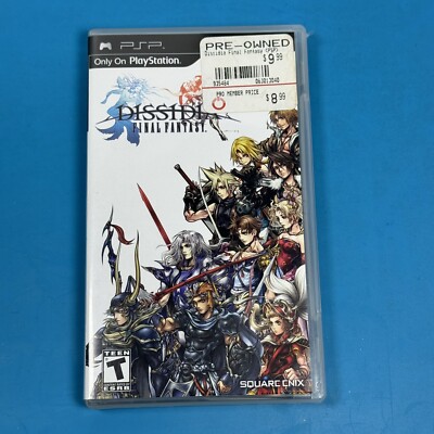 Nintendo Switch PSP3000 final fantasy PSP 3000 DISSIDIA Final Fantasy FF 20th Anniv. Limited W