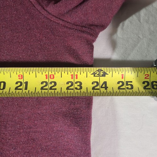 Tasso Elba Supima Shirt Men's Sz 2XL Pullover Burgundy Top w/ Quarter Zip - 第 6/8 張圖片