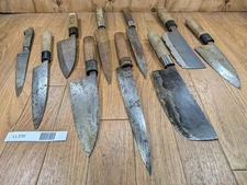 BROKEN DAMAGED Japanese Chef's Kitchen Knife Vintage Japan HOCHO LL370