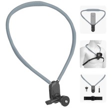 Neck Mount for Action Camera GoPro, 1/4 Mounts with Thumbscrew Attachment