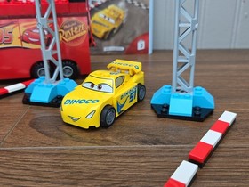 Lego Juniors Cars 10745 Florida 500 Final Race Partial Incomplete