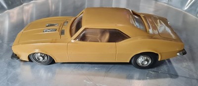 Vintage 1967 Chevy Camaro SS 396 Toy Car Processed Plastic Co USA Gold