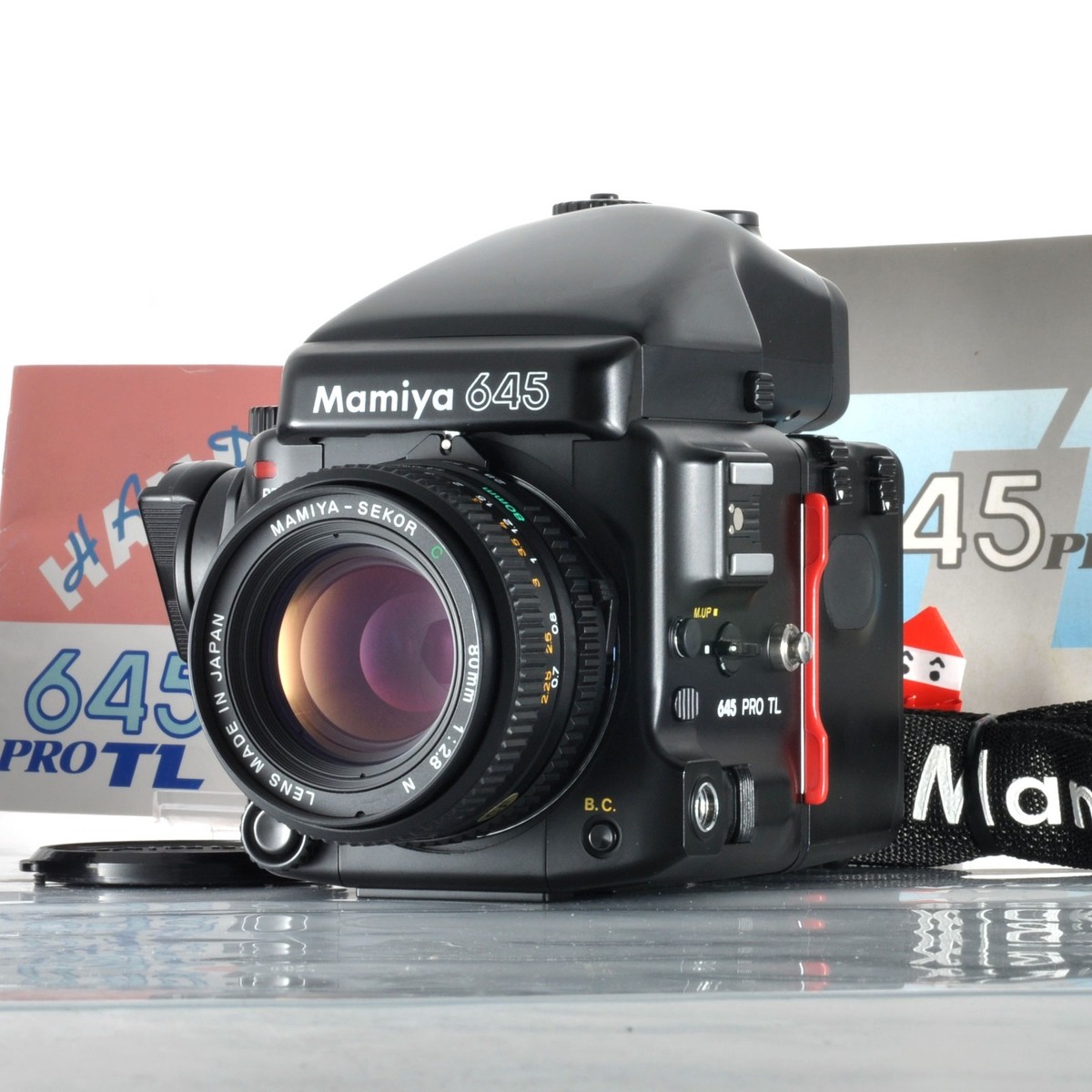 フィルムカメラ Mamiya 645 PRO / SEKOR C 80mm F2.8 N Mamiya 645 PRO TL + SEKOR C 80mm f/2.8 N Lens from Japan