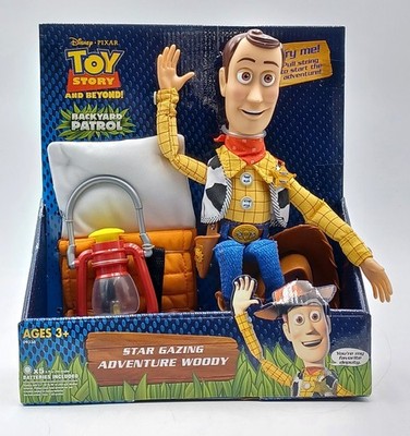 2007 Disney Toy Story & Beyond Backyard Patrol Star Gazing Adventure Woody Figur