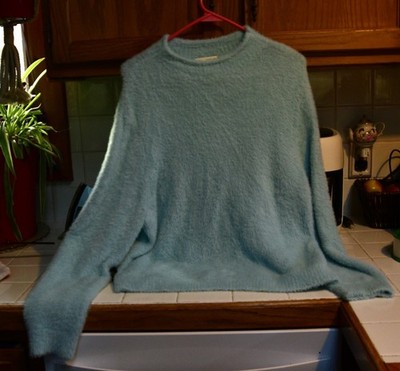 Universal Thread Pullover Fuzzy Cozy BLue Women's Size XL
