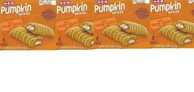 Pumpkin Flav Muffin Bars, Yogurt-flavored top 6 Bars(pack of 4)Total 24 exp 4/26