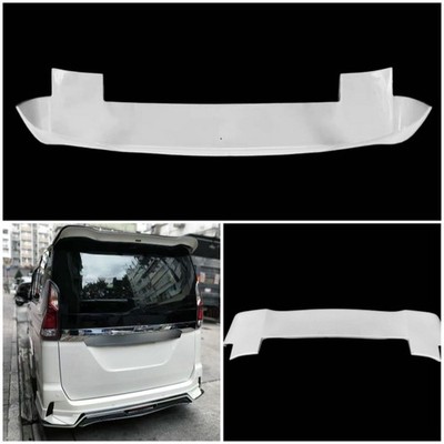 For Serena C27 Highway Star Pre-facelift 16-19 FRP Unpainted Rear Spoiler