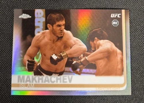 Islam Makhachev 2019 Topps Chrome Sepia RC Rookie #92 - product listing photo