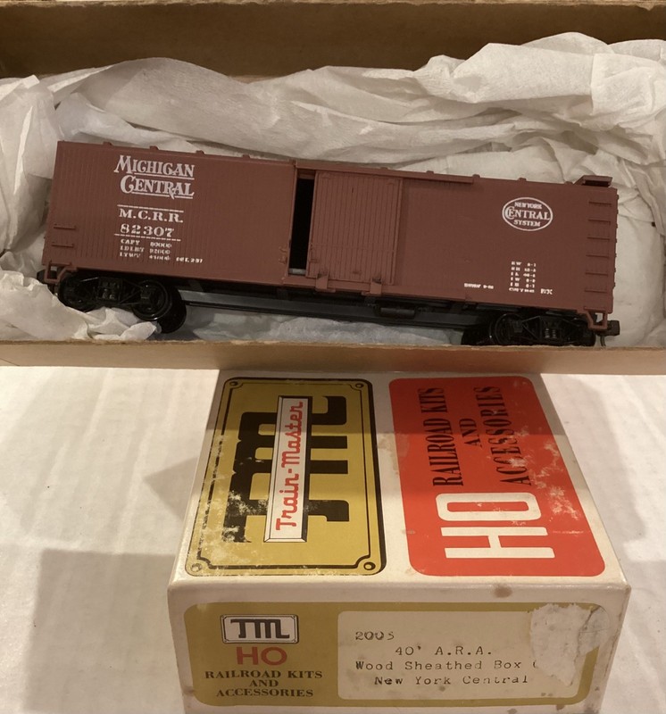 TRAIN MINIATURE NEW YORK CENTRAL-MICHIGAN CENTRAL M.C.R.R. 82307 - NEW ASSEMBLED