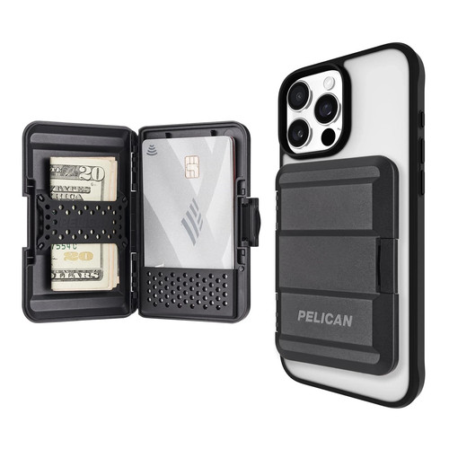 Pelican Protector MagSafe Wallet Compatible with Apple iPhone Black - Picture 5 of 7