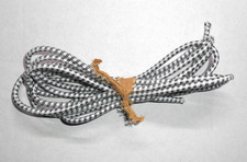 DOLL stringing elastic 4.5 mm ROUND stretch BW shock CORD SOLD by the 3 yard Lot