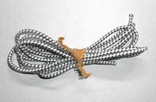 DOLL stringing elastic 4.5 mm ROUND stretch BW shock CORD SOLD by the 3 yard Lot
