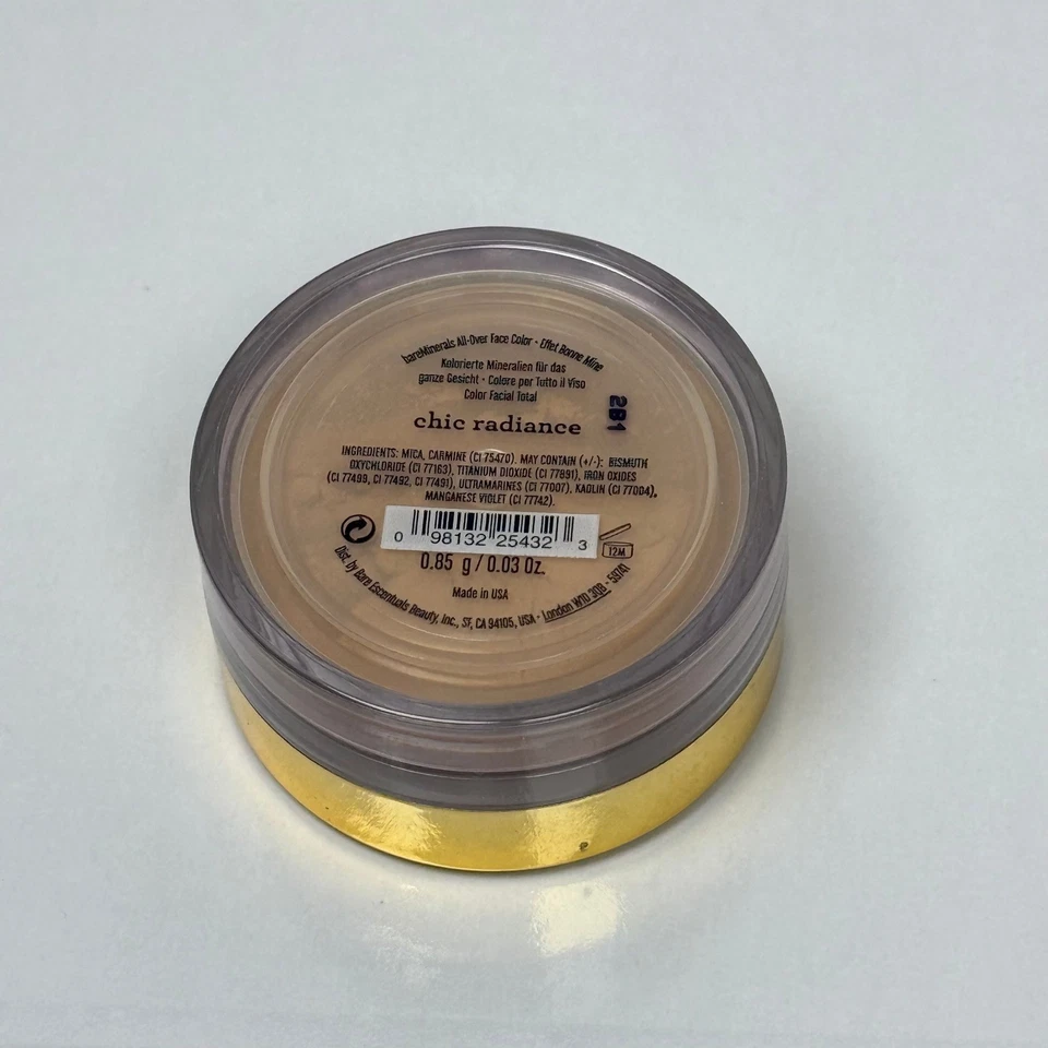 bareMinerals All Over Face Color "Chic Radiance" Bronzer Mine Effect 0.85g - Image 2 of 4
