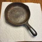 Vintage Wagner Ware 6 1/2 inch #3 Cast Iron Skillet Made in USA 6.5" Letter F