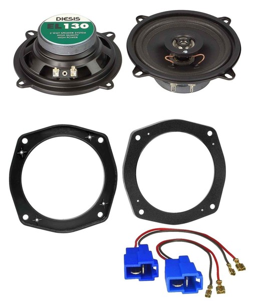 ACV 2-Wege 13Cm 80Watt Lautsprecher FüR Nissan Micra FronttüR Ablage Auto Boxen-image