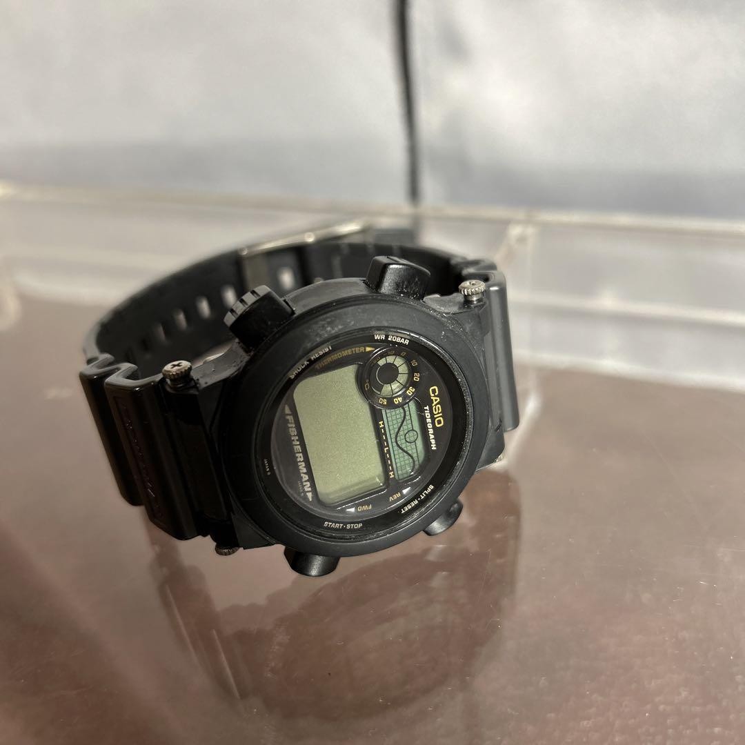 Casio G-SHOCK DW-8600 Fisherman Turtle Digital Watch Vintage