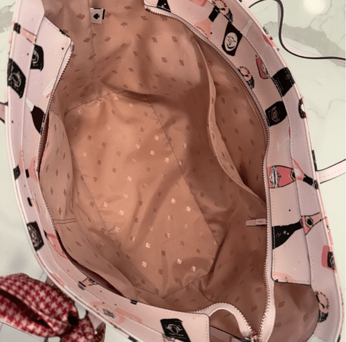 Kate Spade New York Champagne & Caviar Tasche nie getragen Top Zustand - Bild 8 von 14
