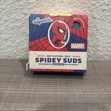 Dr. Squatch Spidey Suds (Spiderman) Marvel 5 oz Limited Edition Soap NIB